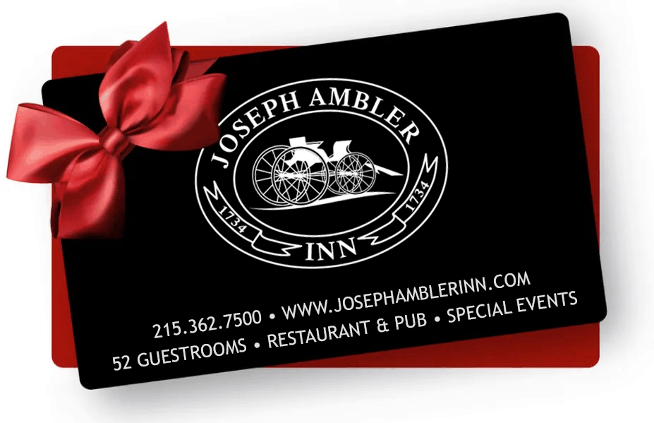 joseph ambler inn gift card